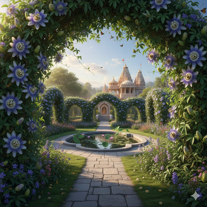 Krishna Kamal Red Flower Vine – Beautiful Climber for Home & Garden