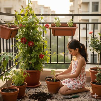 Krishna Kamal Red Flower Vine – Beautiful Climber for Home & Garden