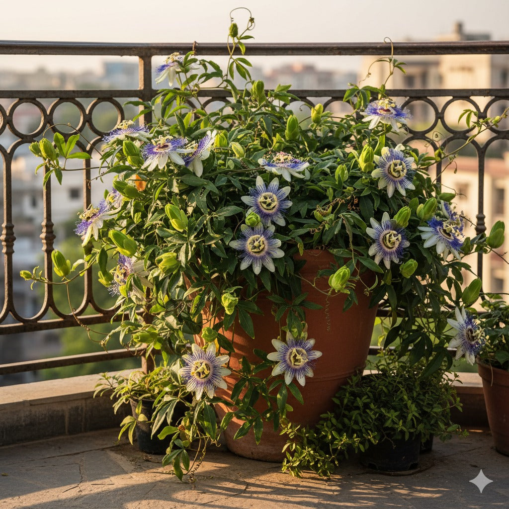 Krishna Kamal Red Flower Vine – Beautiful Climber for Home & Garden