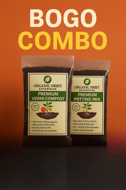 PREMIUM VERMI COMPOST 5KG GET FREE 1 KG POTTING MIX